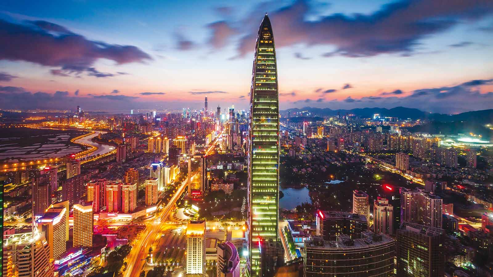 深圳天际线 深圳天际线