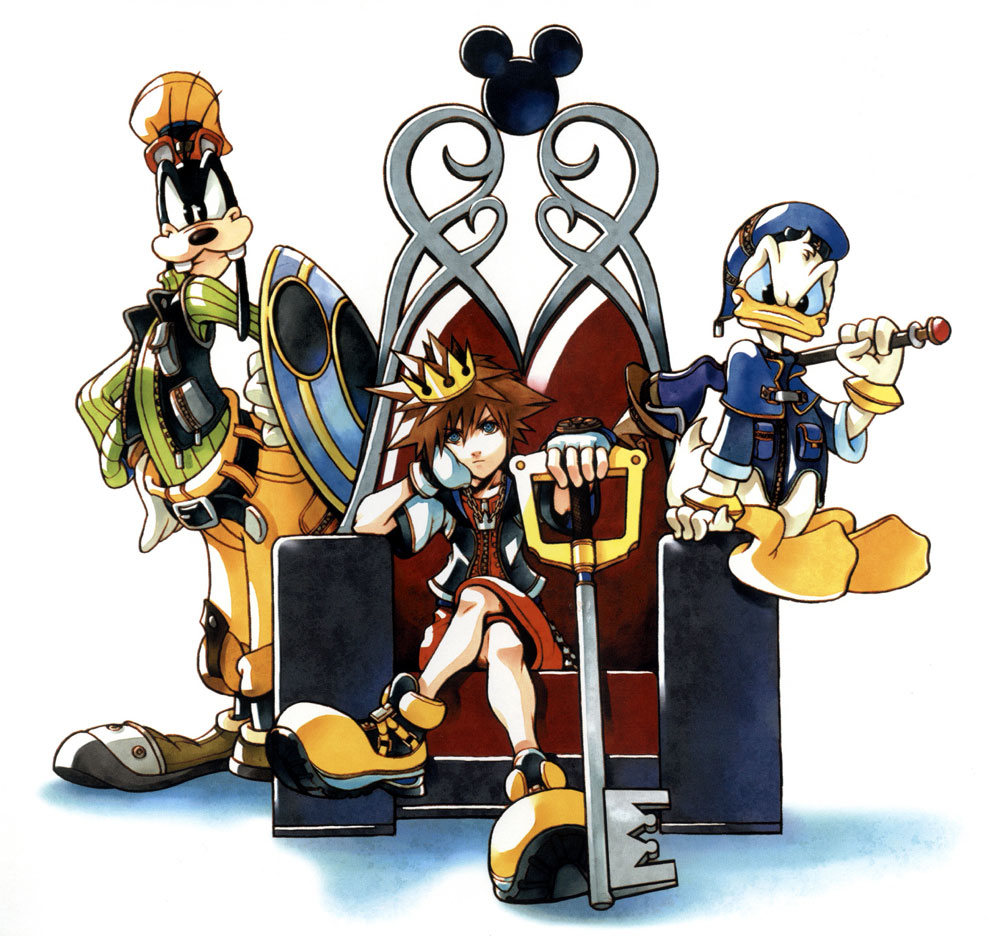 Goofy、Sora、Donald Duck Goofy、Sora、Donald Duck