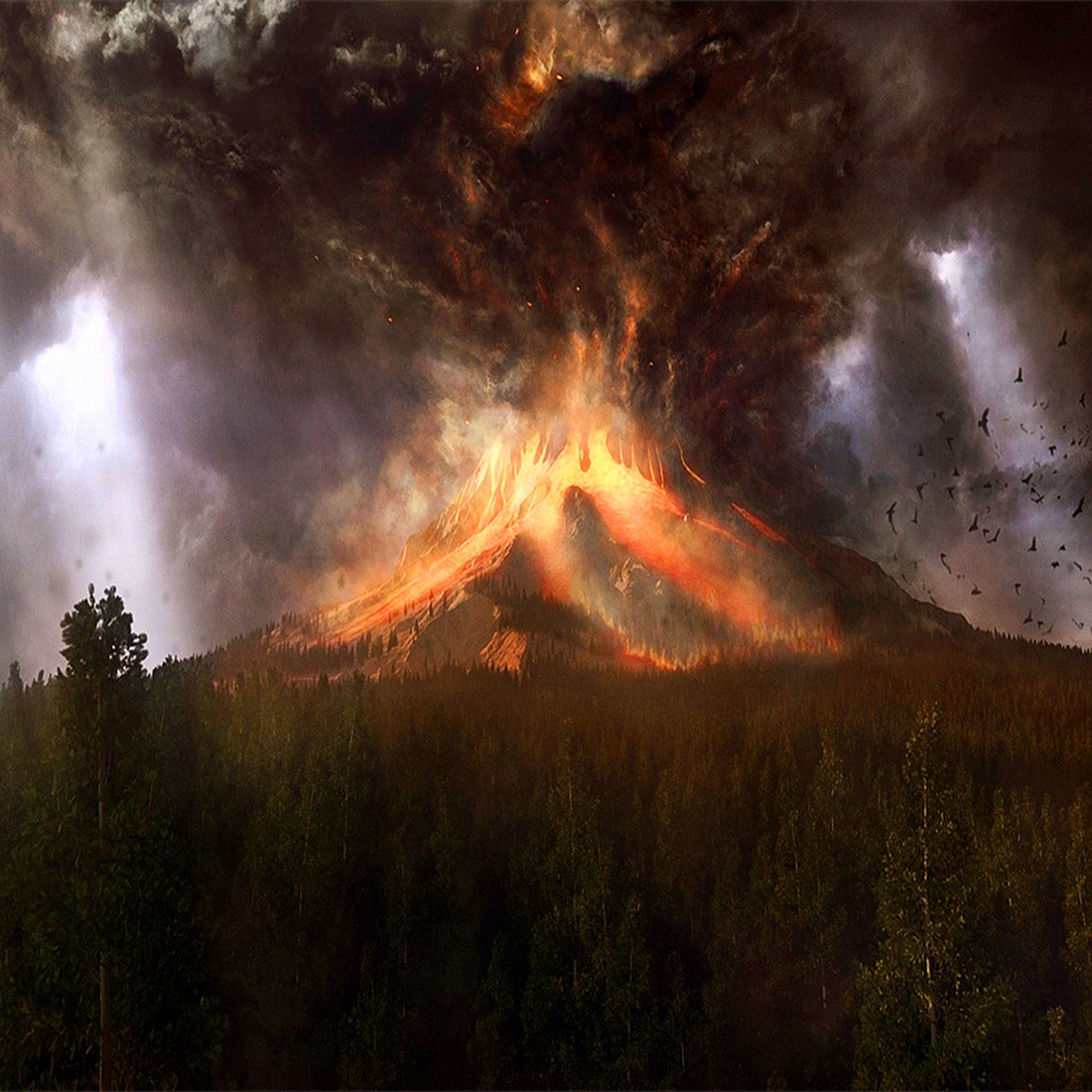 火山爆发 火山爆发