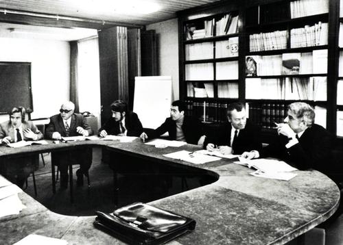 Signing of MSF Charter in Paris, France, 1971. Signing of MSF Charter in Paris, France, 1971.