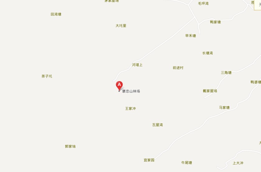 湘乡褒忠山百度地图位置 湘乡褒忠山百度地图位置
