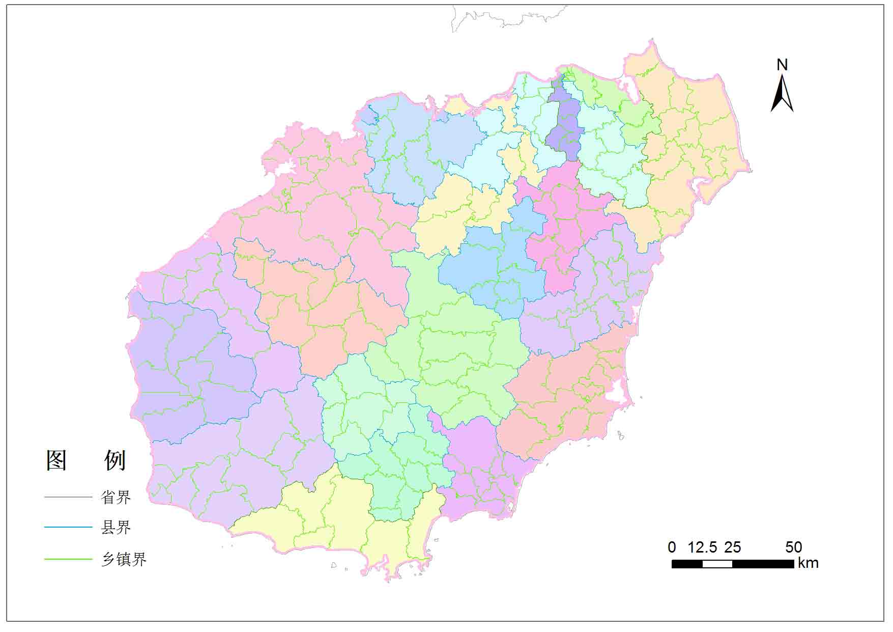 海南省行政区划 海南省行政区划