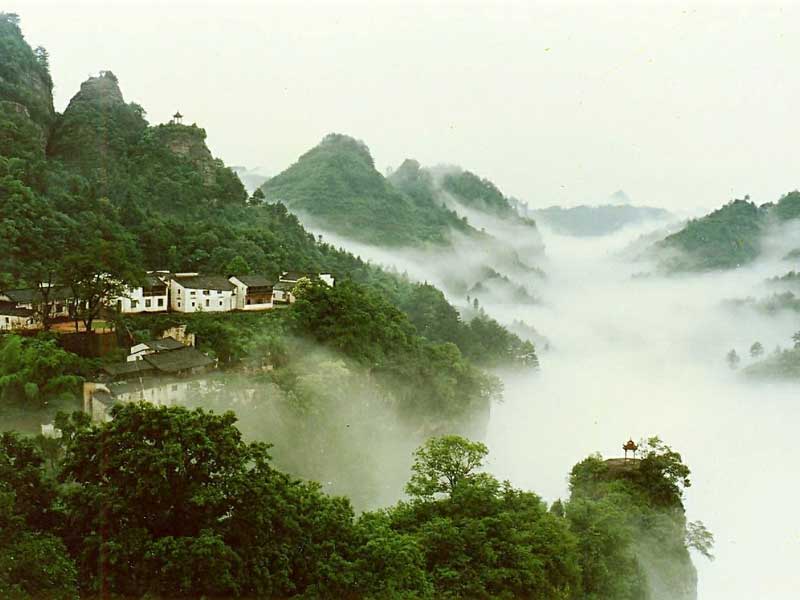 齐云山景色