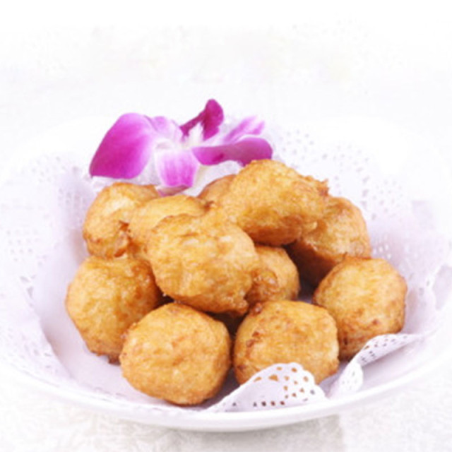 炸鱼丸 炸鱼丸