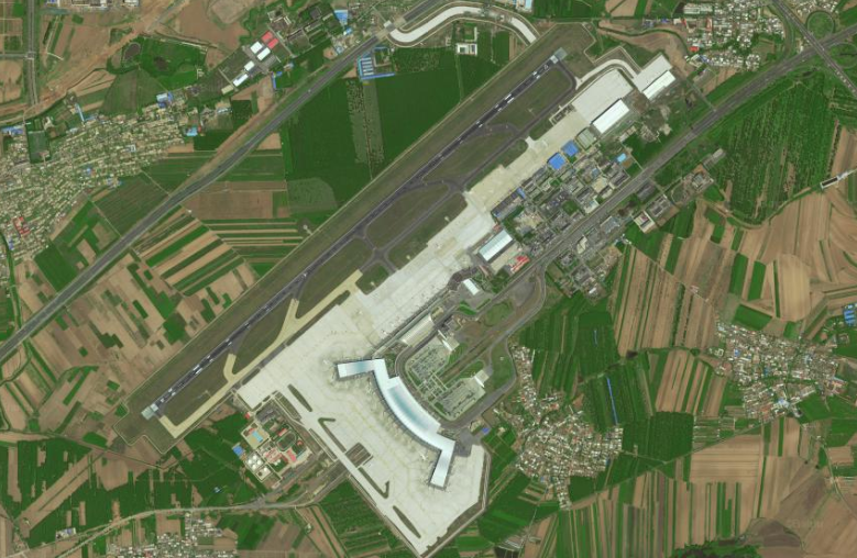 瀋阳桃仙国际机场鸟瞰图 瀋阳桃仙国际机场鸟瞰图