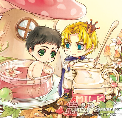 【Q版】左科林,右罗丹 【Q版】左科林,右罗丹