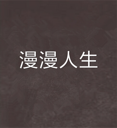 漫漫人生