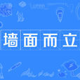 墙面而立 墙面而立