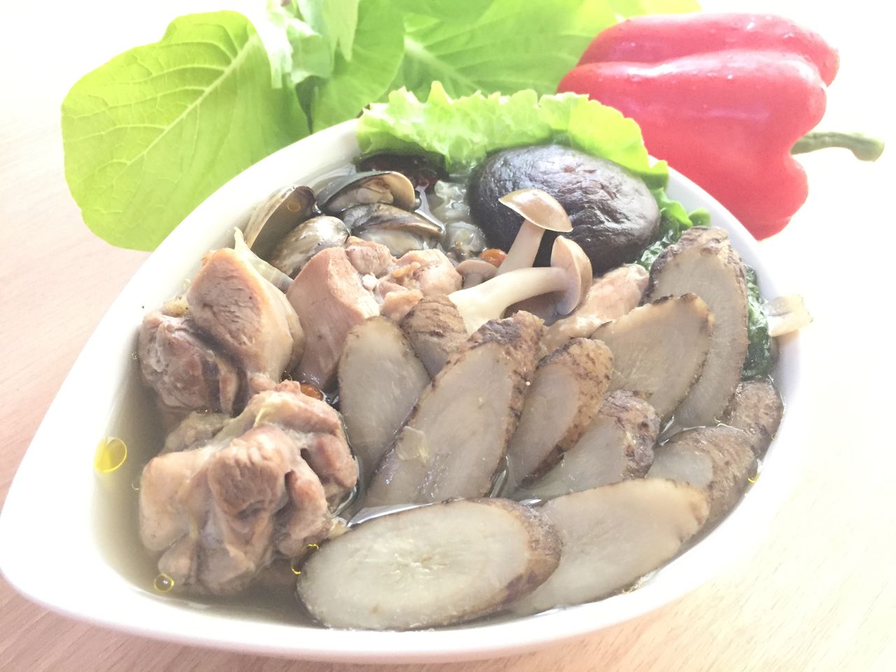 牛蒡鸡汤