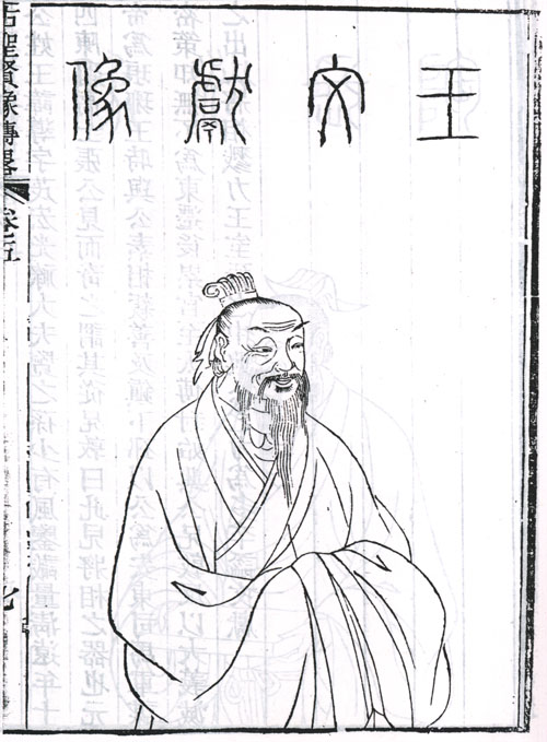 王导侧身像 王导侧身像