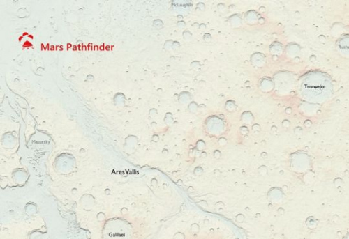 火星地图 火星地图