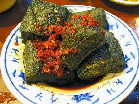 油炸臭豆腐 油炸臭豆腐