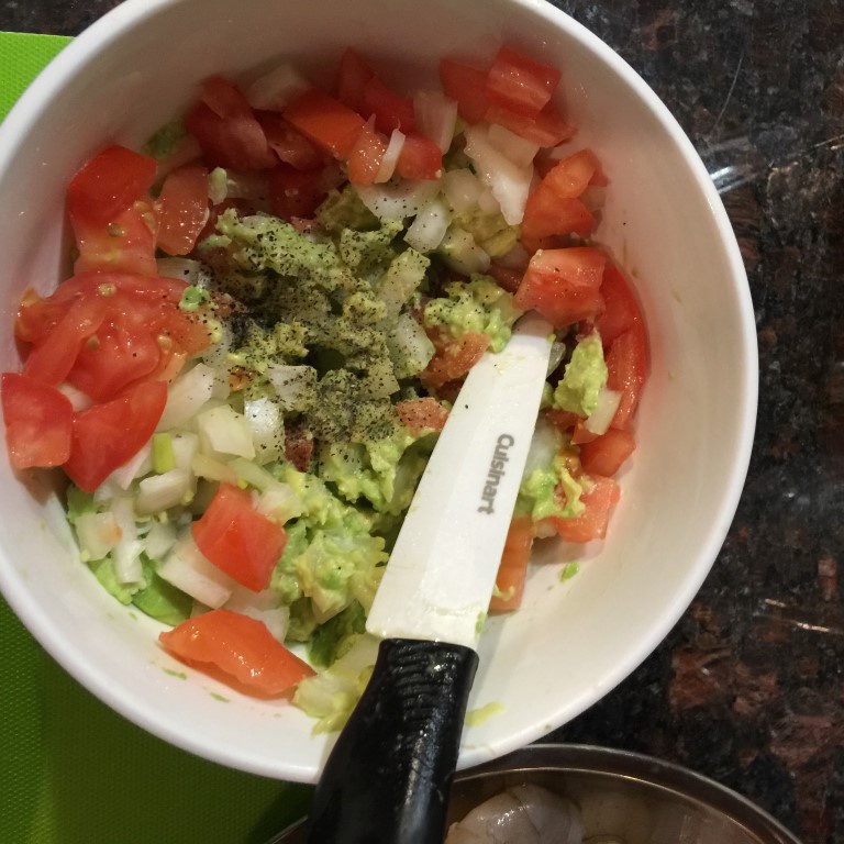 牛油果虾仁意大利麵