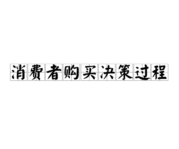 消费者购买决策过程 消费者购买决策过程