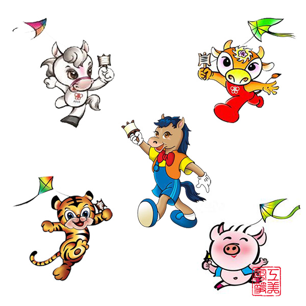 潍坊国际风筝节吉祥物 潍坊国际风筝节吉祥物