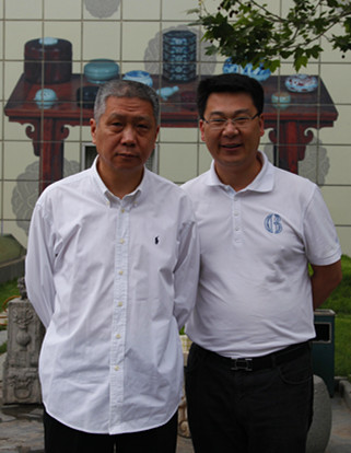 王坤和马未都先生 王坤和马未都先生