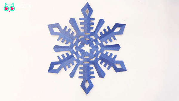 高难度雪花剪纸教程