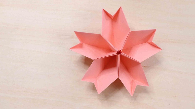 怎样折梅花