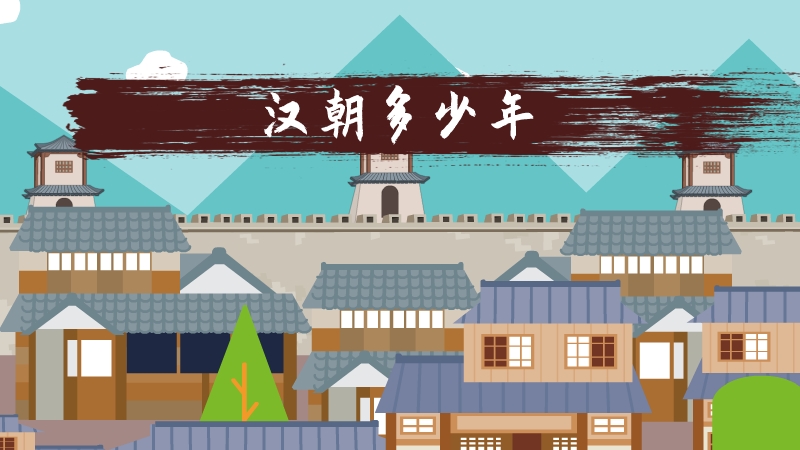 汉朝多少年