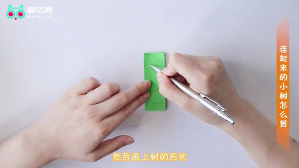 连起来的小树怎么剪